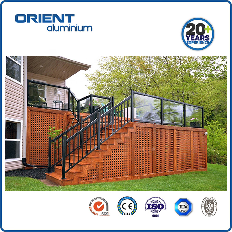 Aluminum Railing Design Aluminium Handrail Aluminium Balcony Stair Handrailing