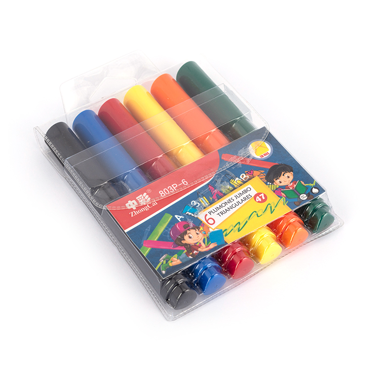 803 Jumbo Size Triangle Shape water color pen