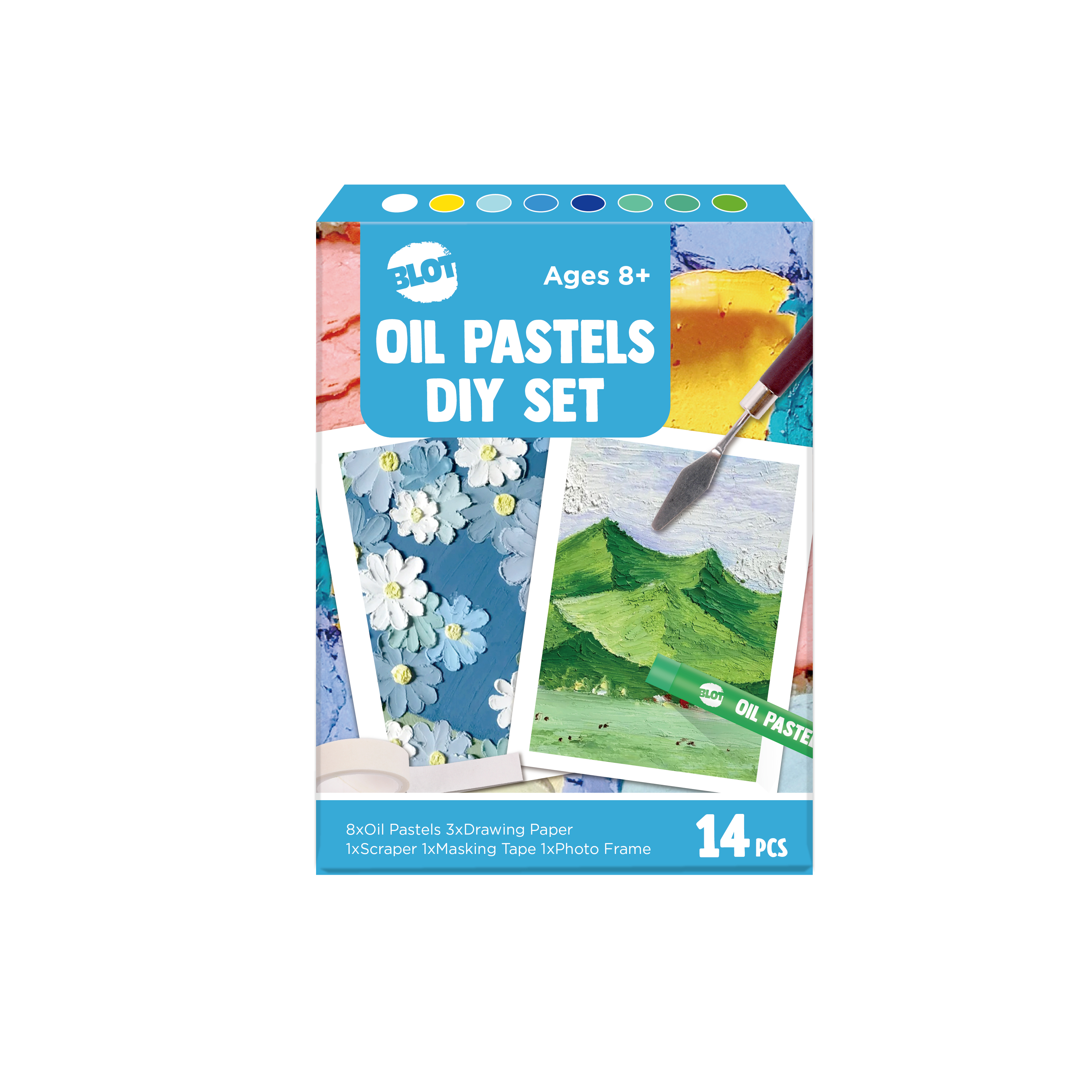 Oil pastel diy set