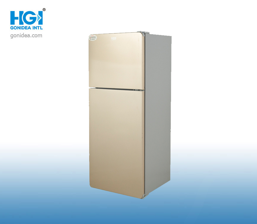 Mini Refrigerator Double Door Top Freezer Down Refrigerator Model: Bcd-70