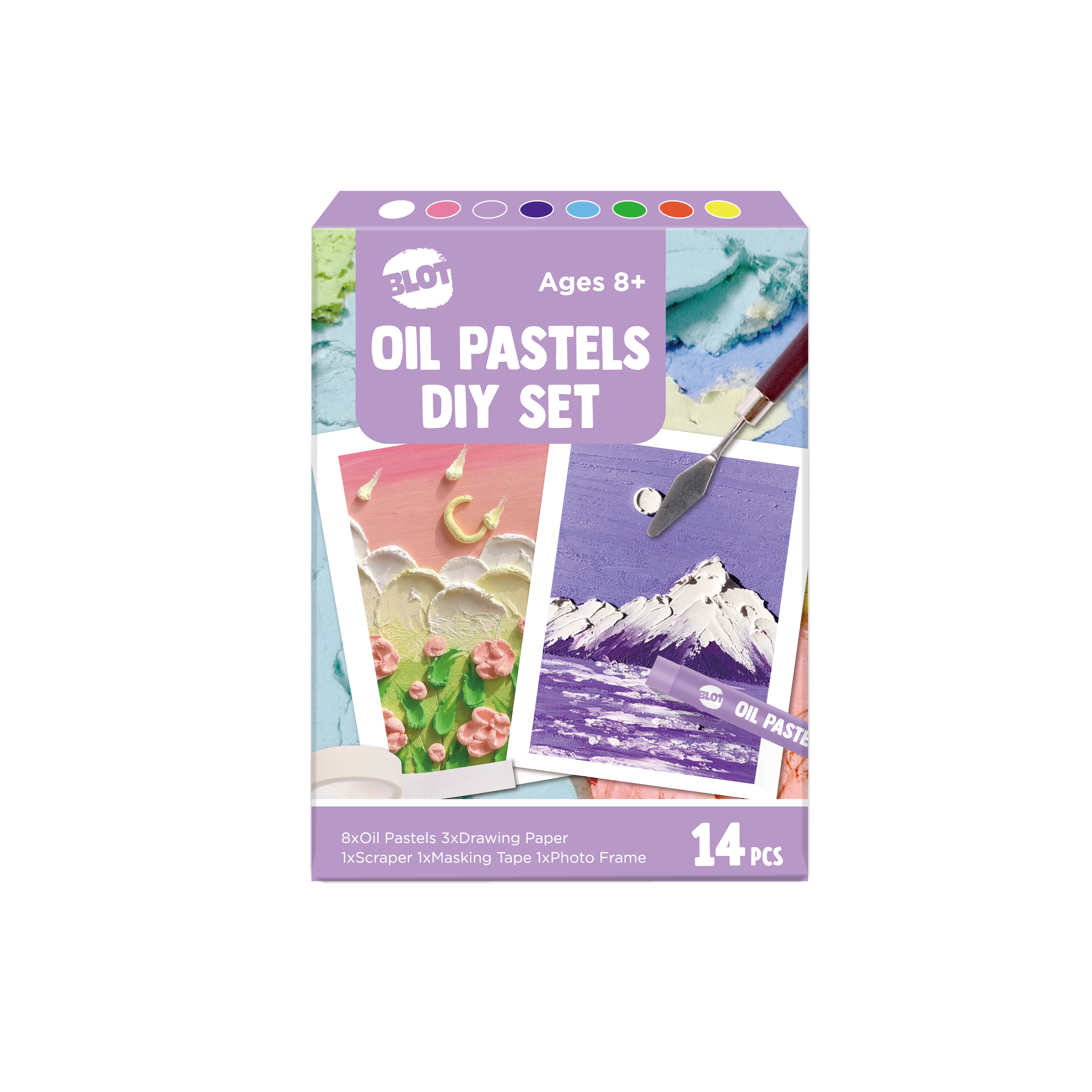 Oil pastel diy set