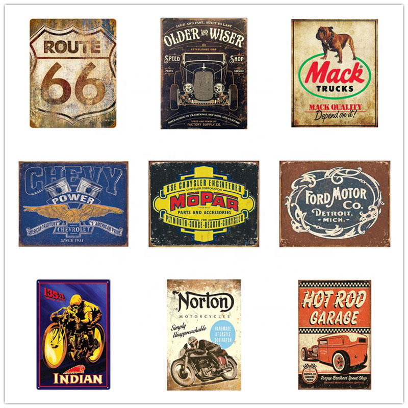 Tin Sign