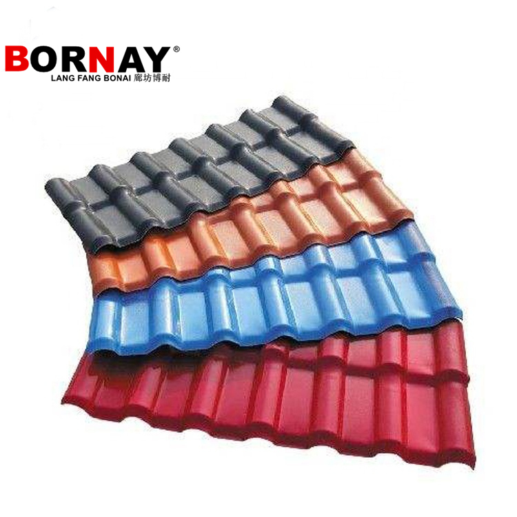 Langfang bonai High Quality Fireproof Artificial Synthetic Simulation Thatched Roof Tile