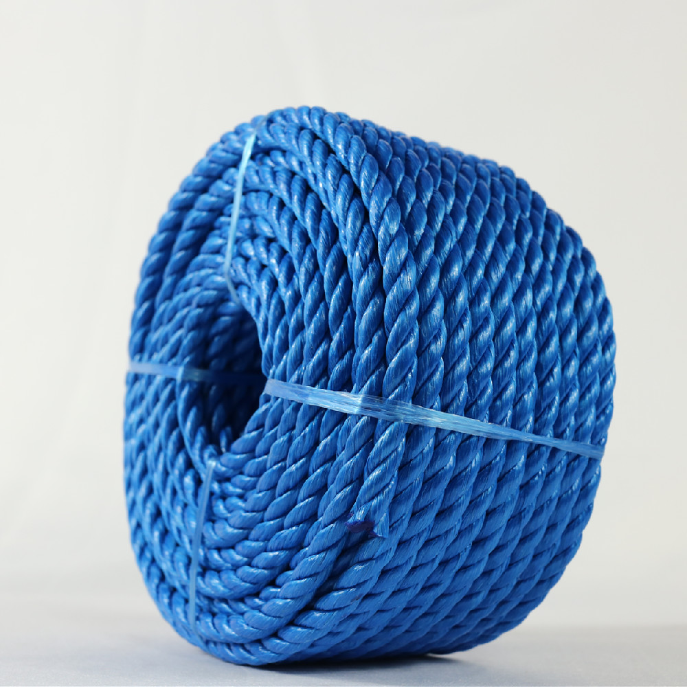 High Quality 3 strands Colored pe Rope