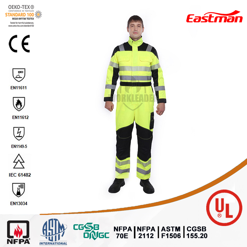 Hi-Vis FR Coverall