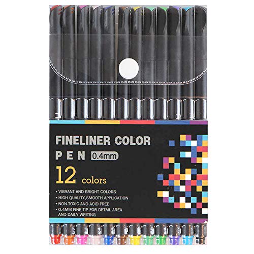 Journal planner fine line point pen drawing sketch pen