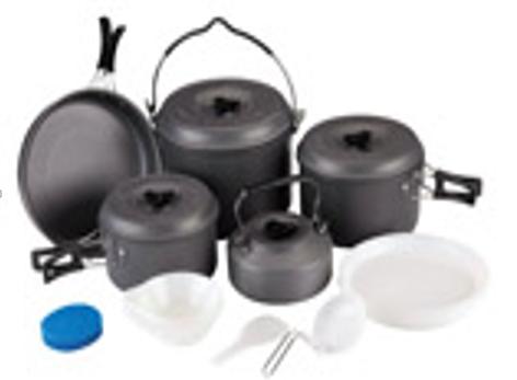 Aluminium Camping Set 10PCS