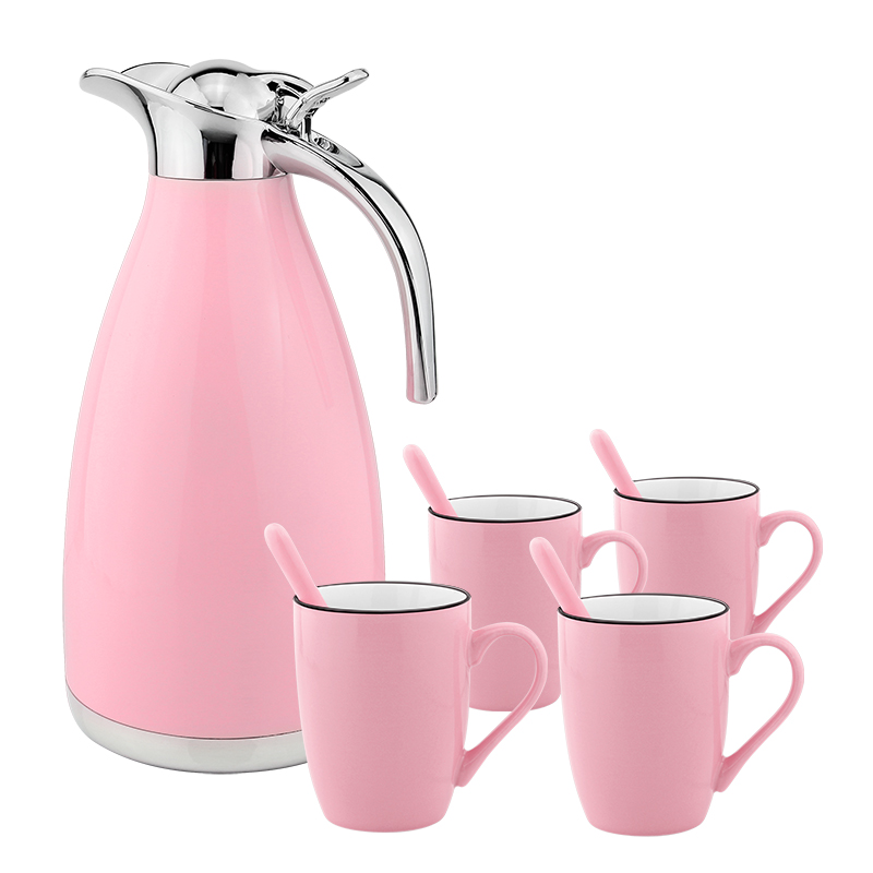 Stainless Steel Vaccum Flask Set, cups, water flask