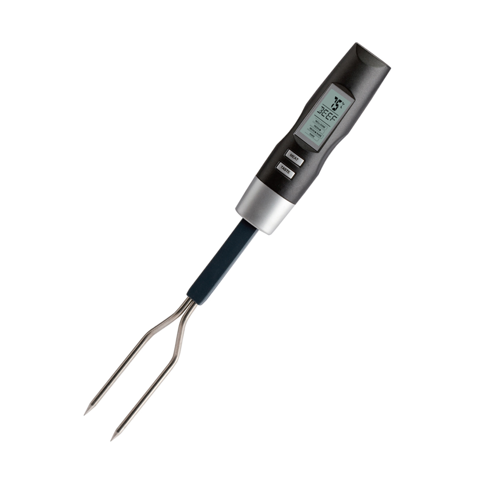 ET924 Cheap Instant Read Easy Setting Timer Probe Grill Oven BBQ Fork Meat Thermometer