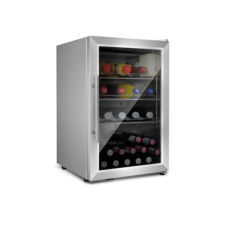 Outdoor beverage cooler for BBQ grill .