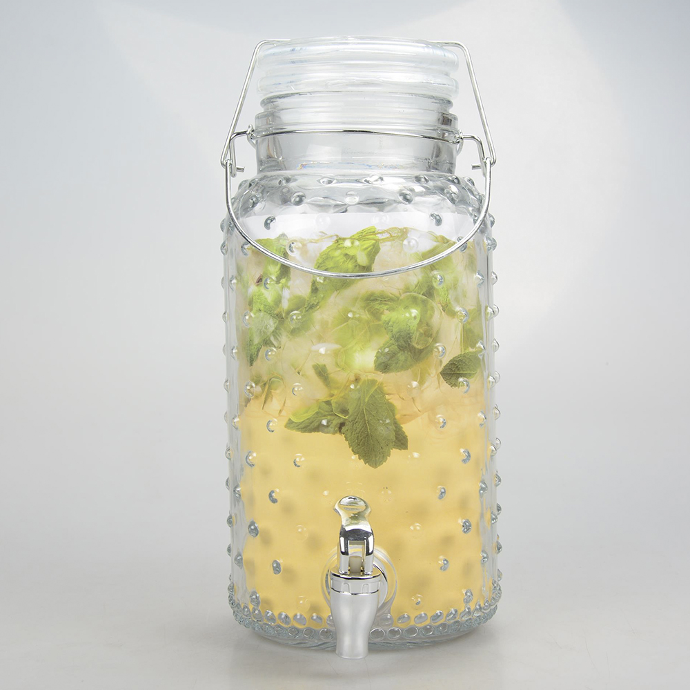 Glass Food Container，Borosilicale Food Storage Container With Airtight Bamboo Lid Clear Glass Jar