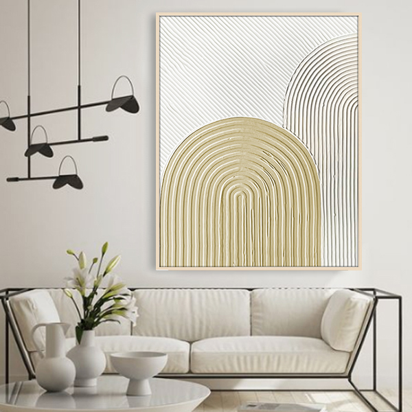 Texture Handpainted Floating Framed Art High End Home Decor Wall art Painting