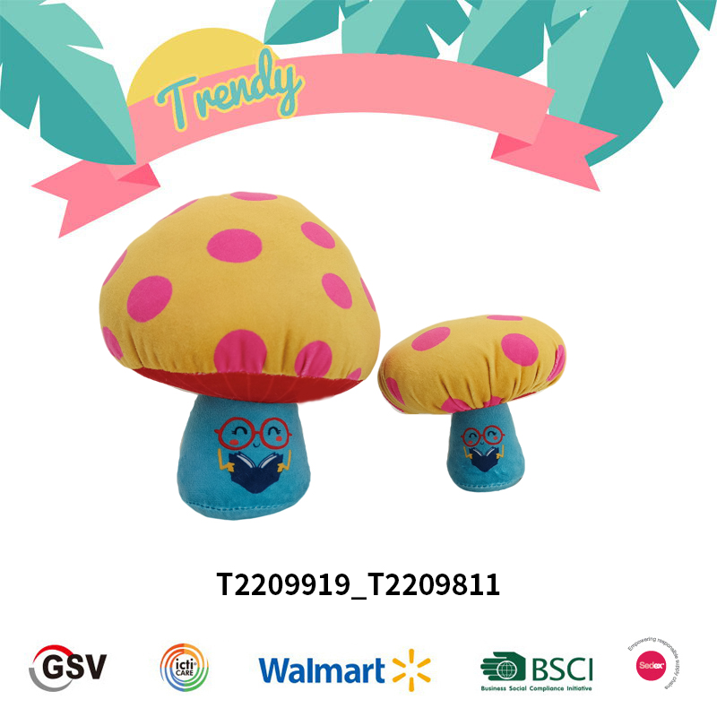 Trendy animals Mushroom GTST PLUSH TOY（T2209919_T2209811）