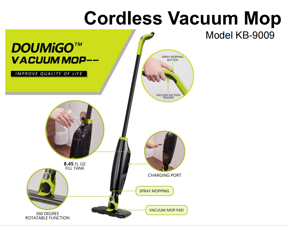 Cordless Vacuum Mop