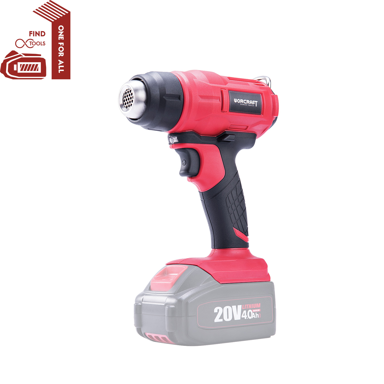 WORCRAFT 20V Li-ion Cordless Hot Air Gun CHG-S20Li