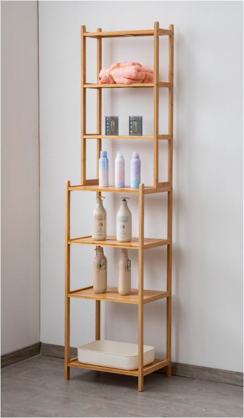 Bamboo Multi-functional Storage Rack