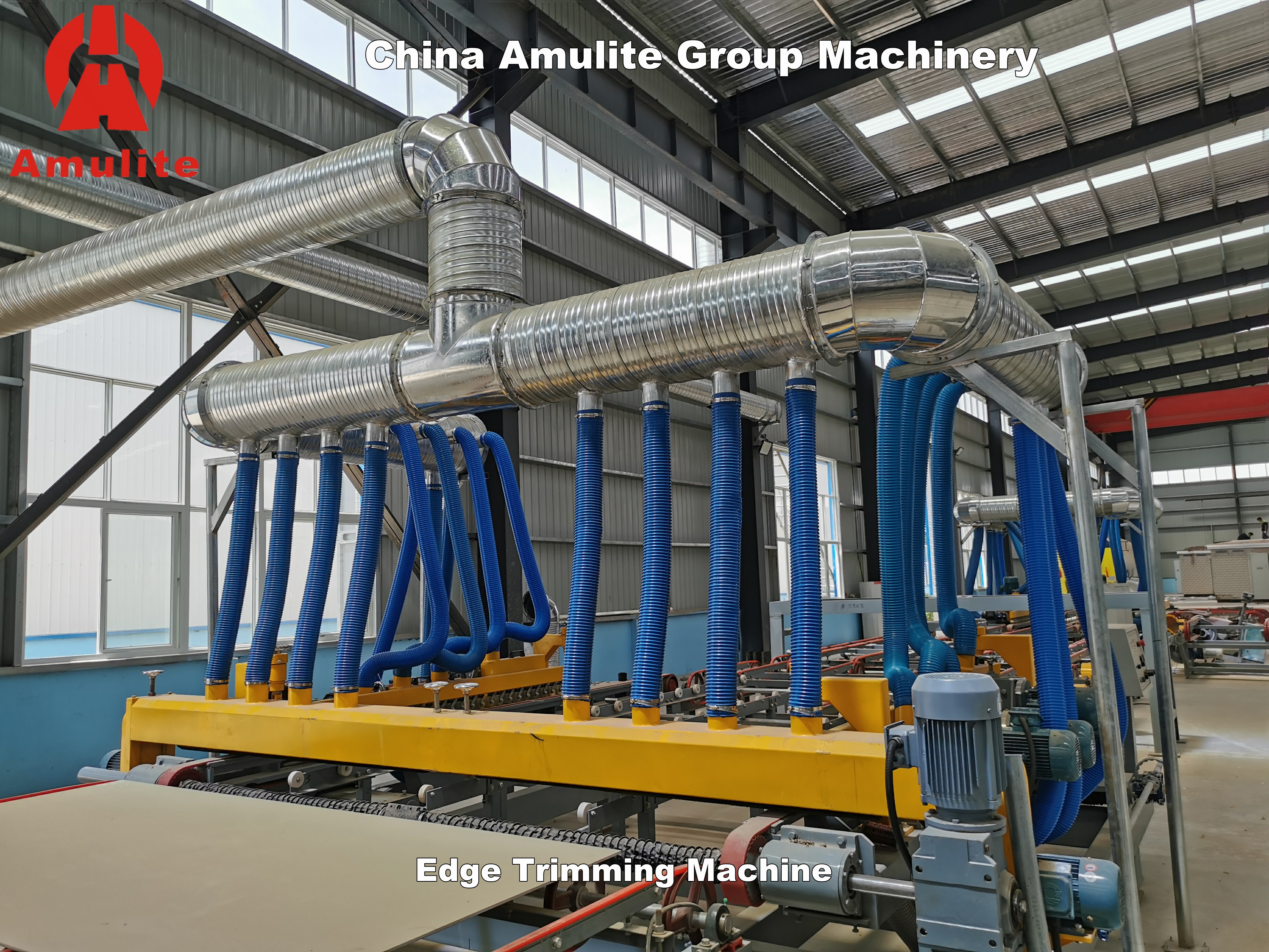 Amulite Full Automatic Fiber Cement Board Production LIne Making Machine
