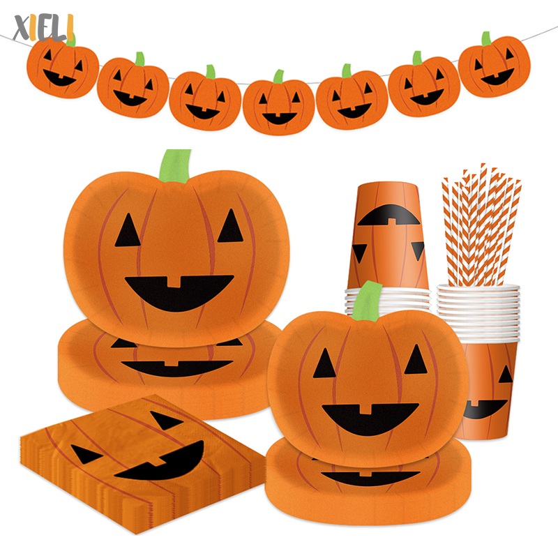 Halloween Party Tableware Set