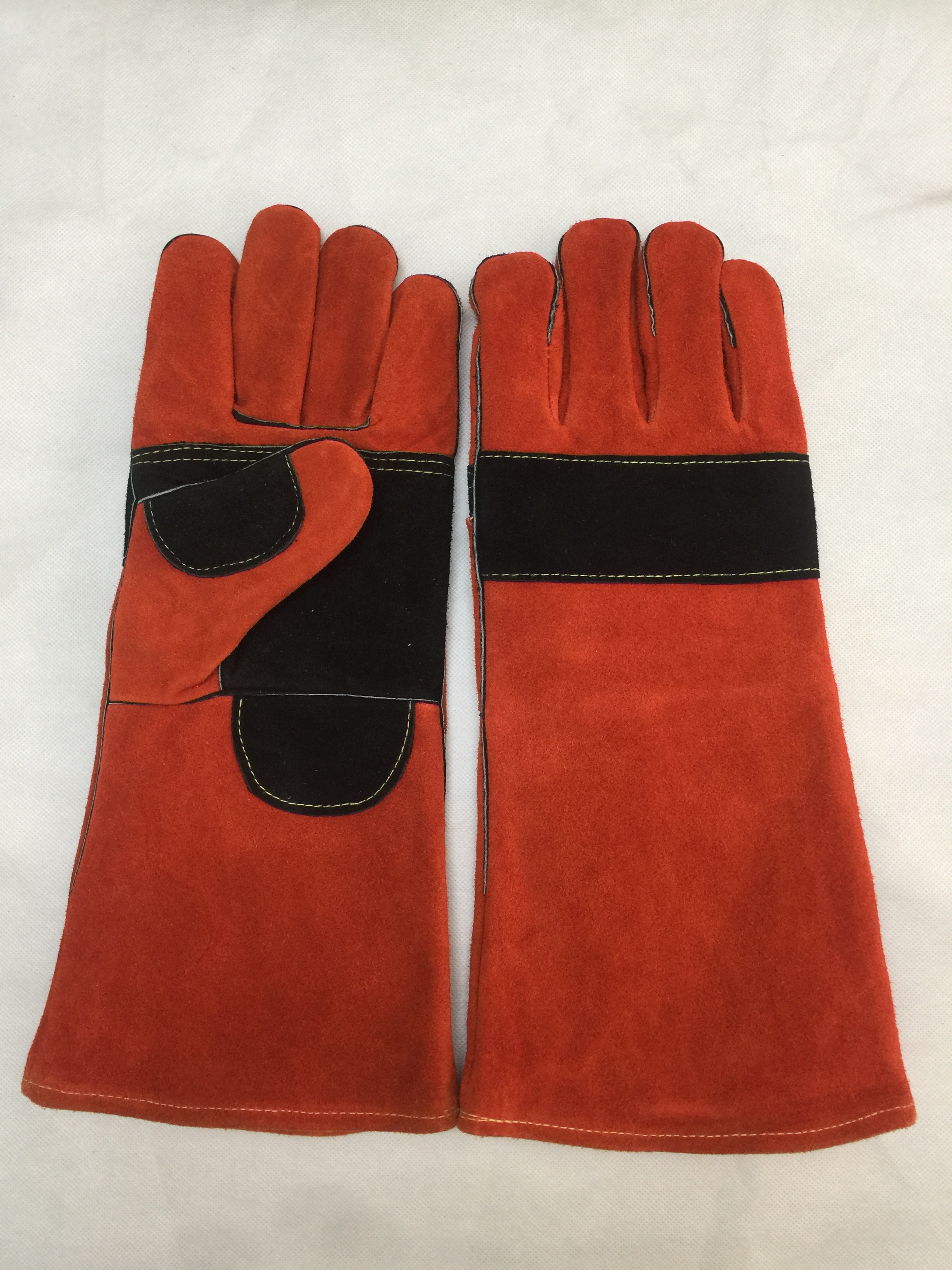 16inch strengthen kevlar full lining welding gloves guangdong gaozhou factory