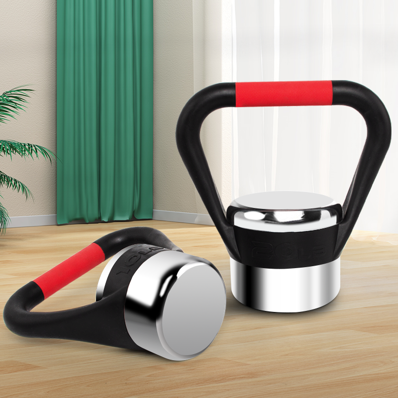 Injection moulded kettlebells Electroplated kettlebells