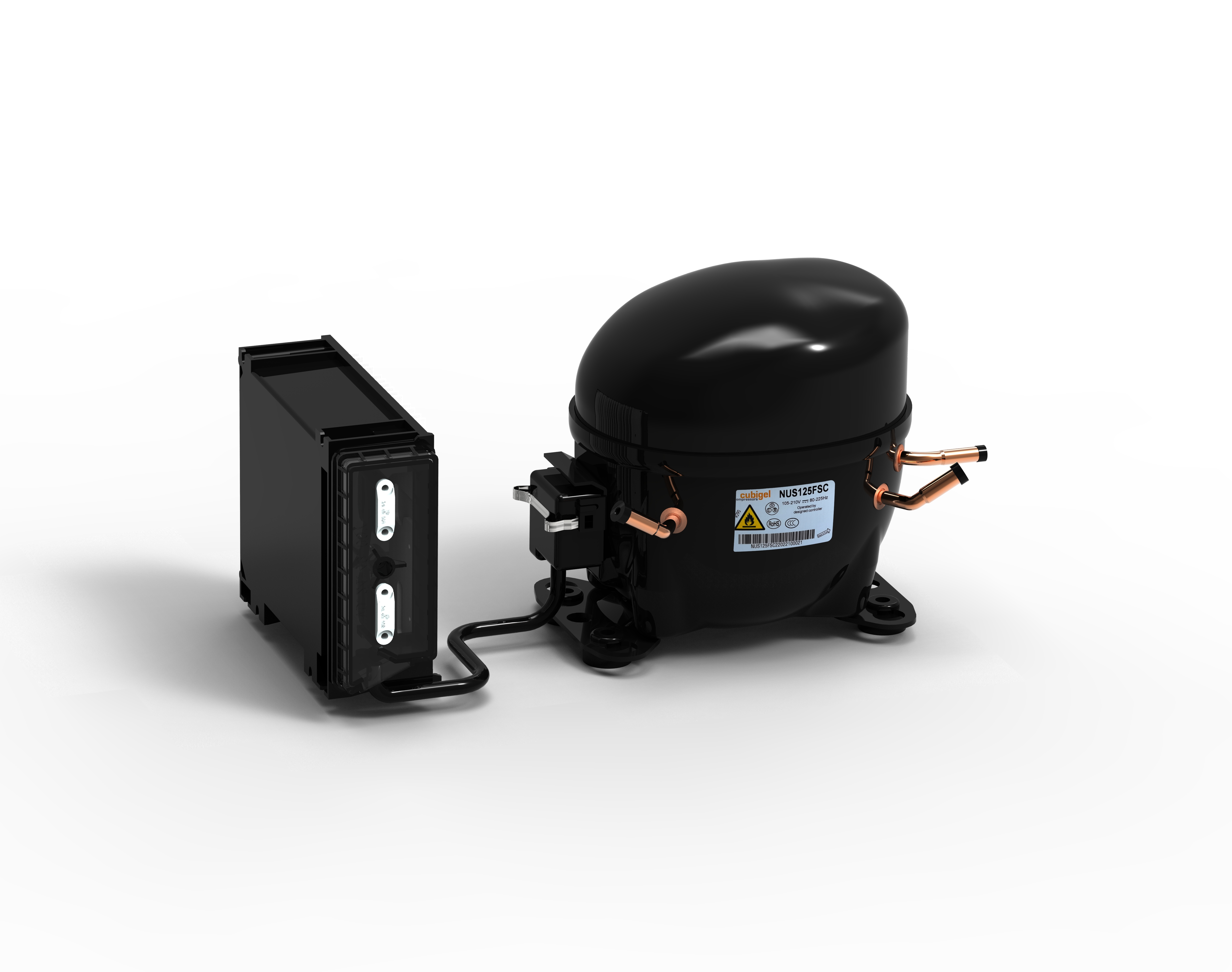 Nut125fsc Hi Efficiency Inverter Compressor