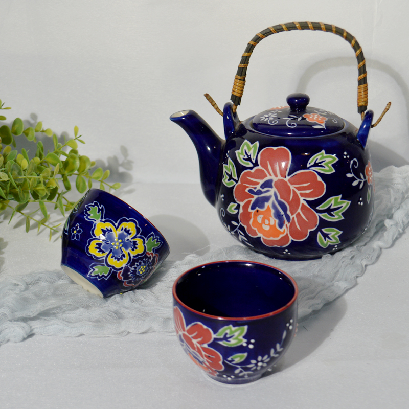 Teapot,dinner set, hand made,