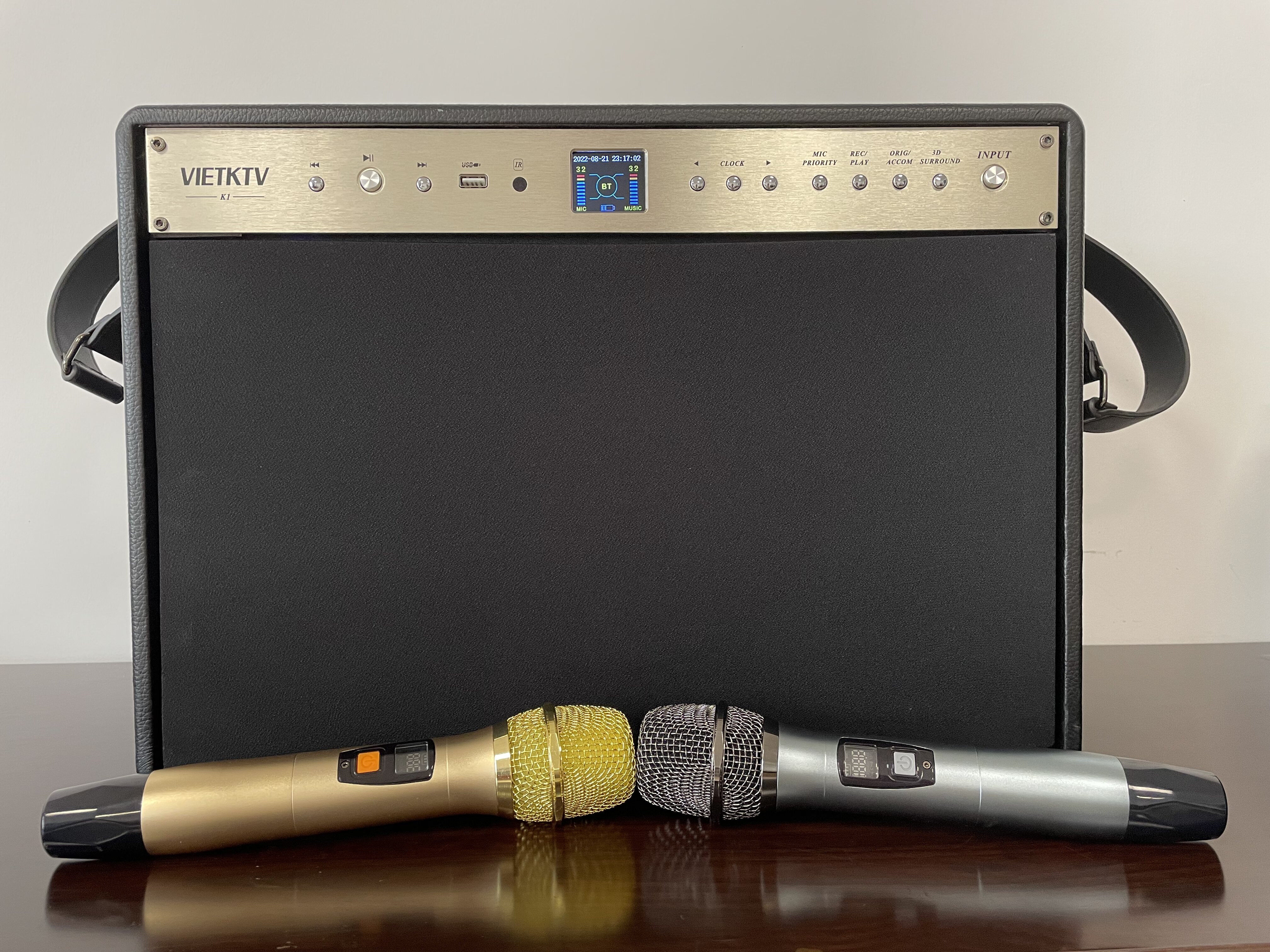 Outdoor Speaker,Desktop Karaoke Machine Multi-Media System