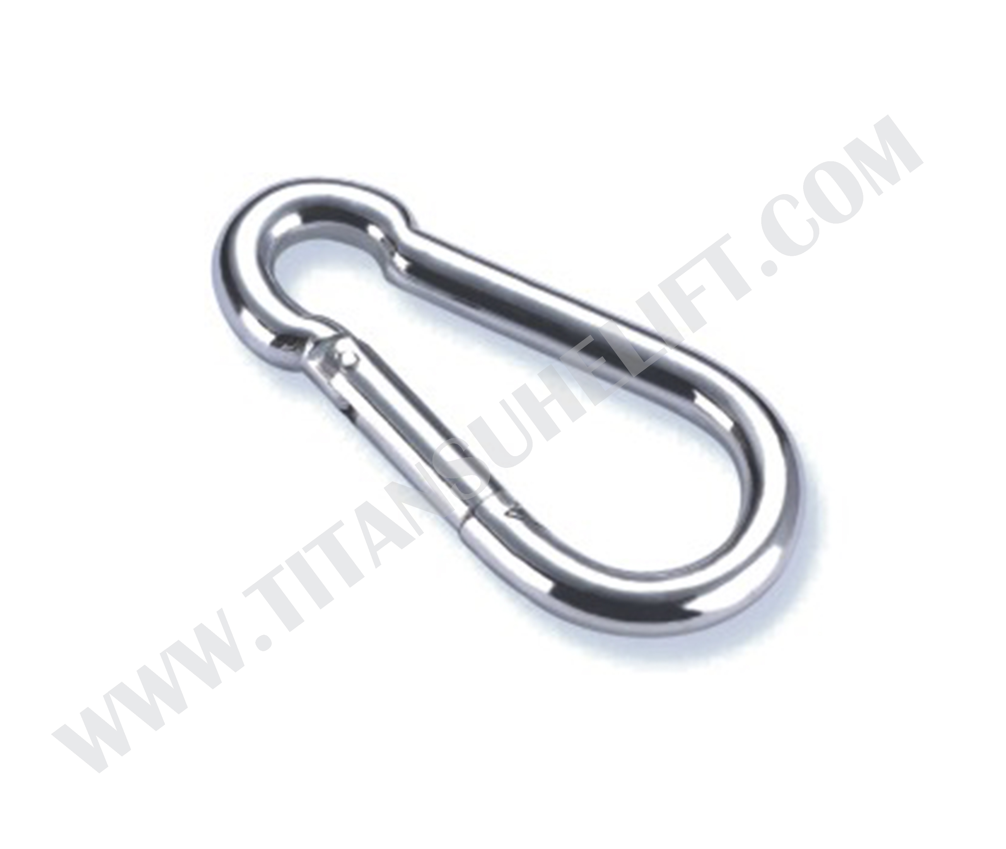 Zinc plated snap hooks DIN 5299C
