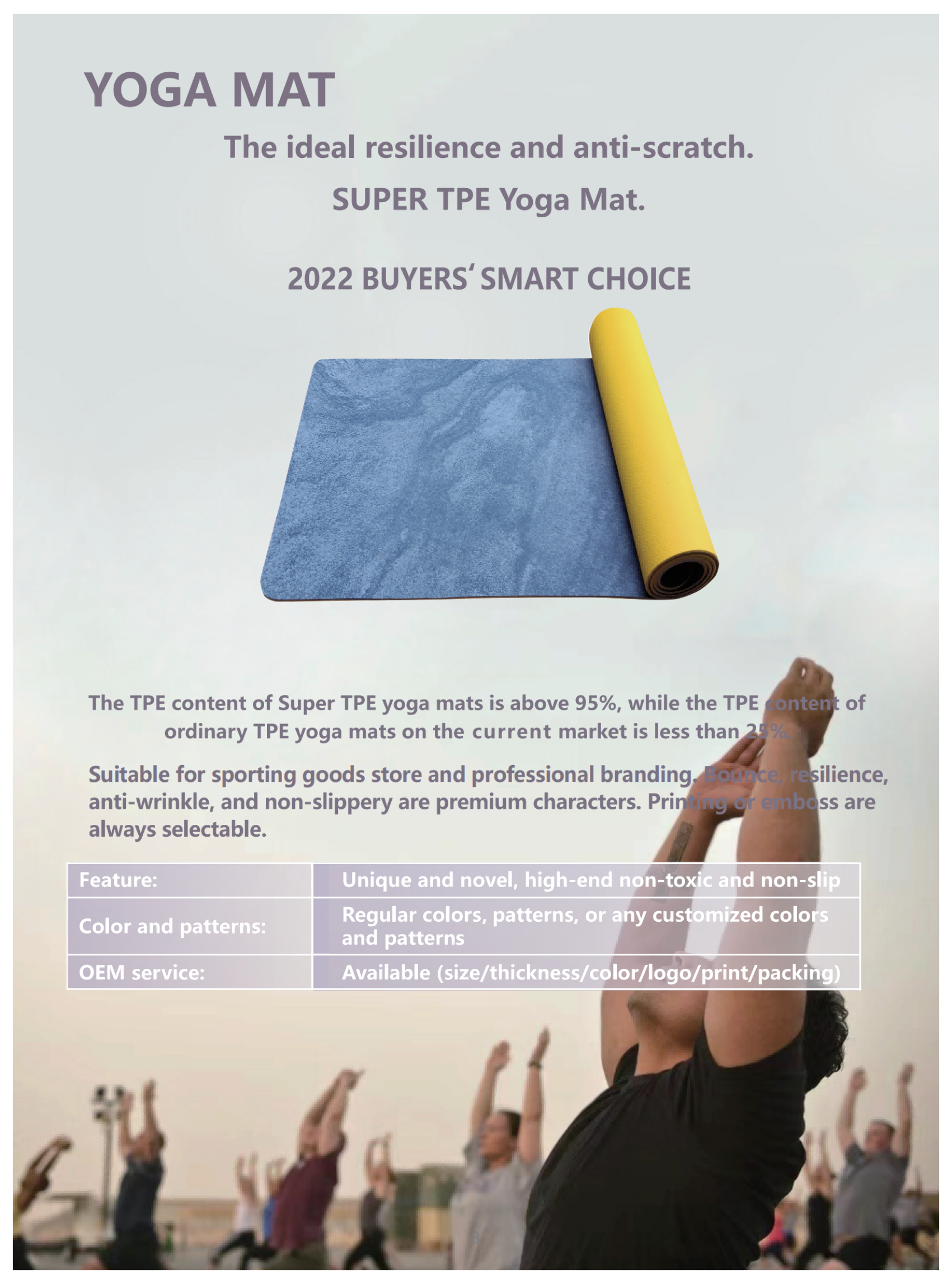 JIANGSU YOUHENG SPORTING GOODS CO., LTD – colchoneta de yoga 4