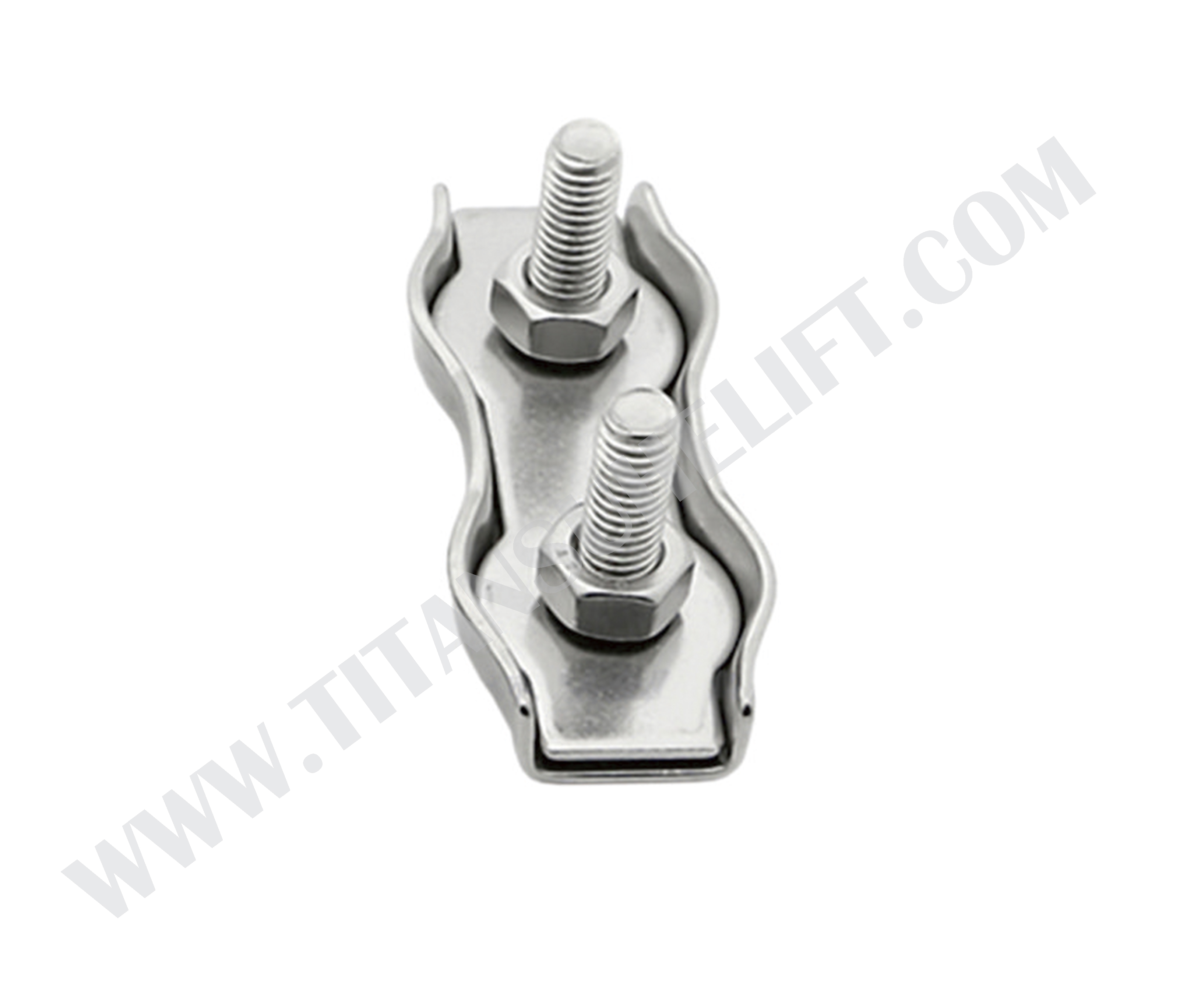 Duplex Wire Rope Clips, Stainless Steel AISI 304 or 316