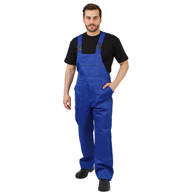 Cotton Casual Loose Long Bib Overalls