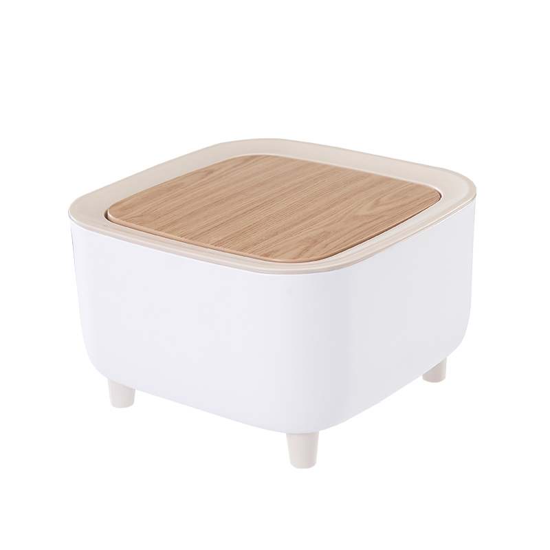 Natural Square Table Push Bin 2l