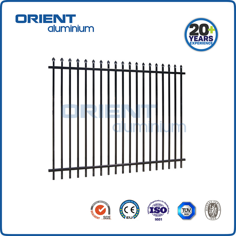 Newly design aluminium fence panels,garden fence panels cheap metal fencing panels aluminum