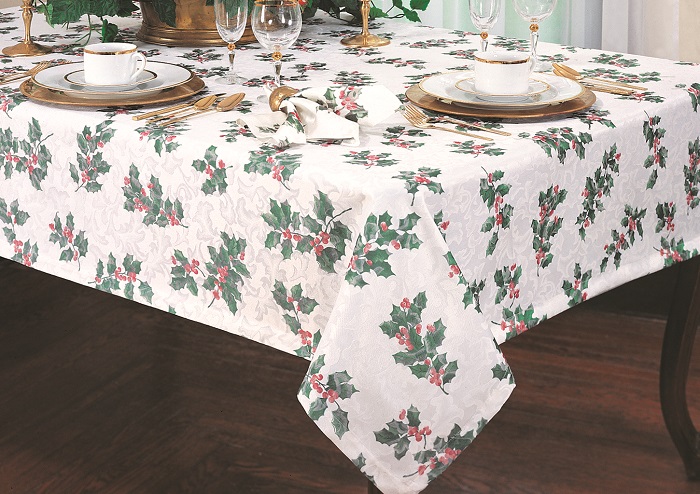 Polyester Printed Tablecloth/Christmas Tablecloth