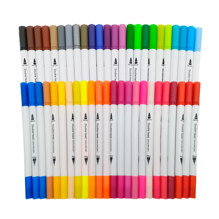 100 Colors Dual Tip Water Color Sketch Marker