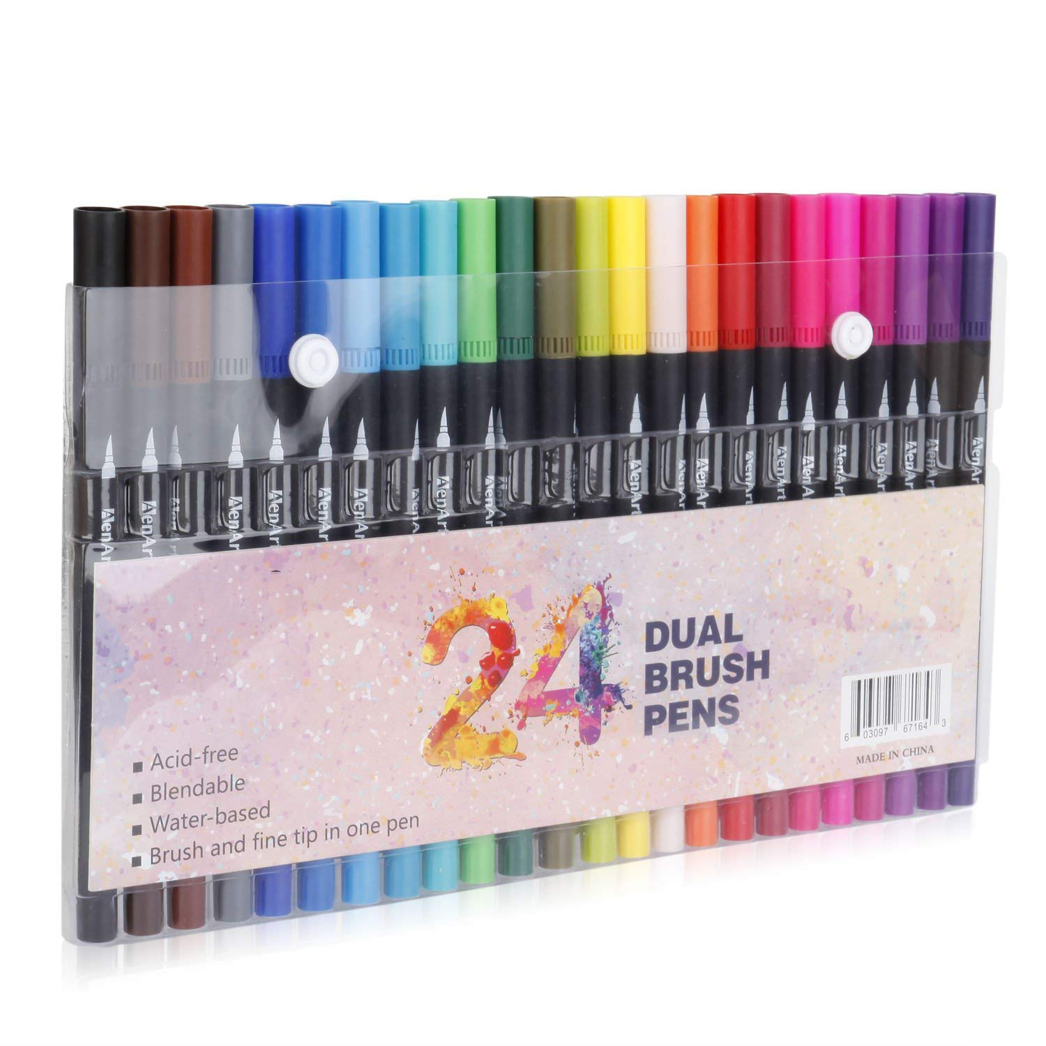 Fineliner Tips Brush Marker Pen