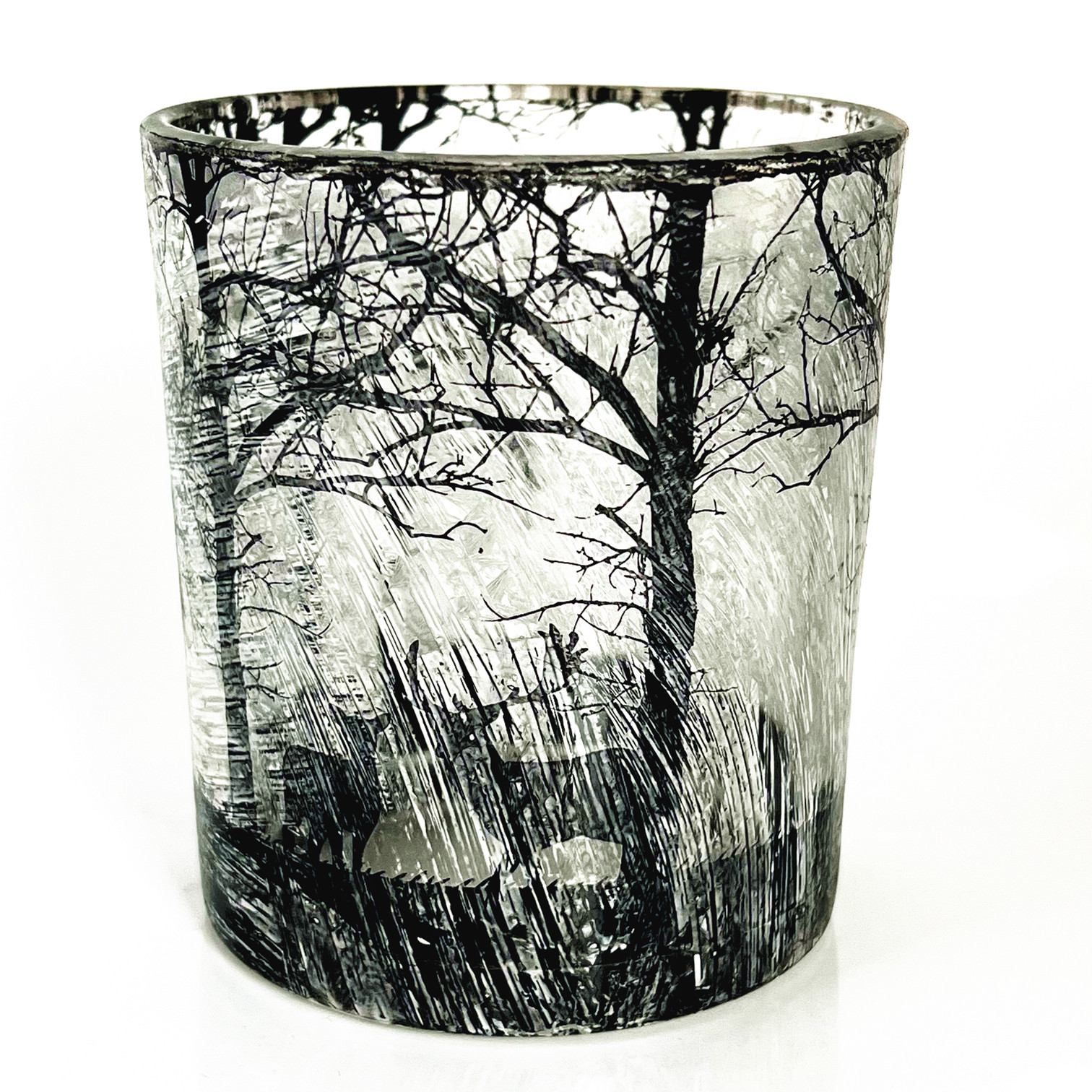 New Arrival Christmas Glass Candle Jar