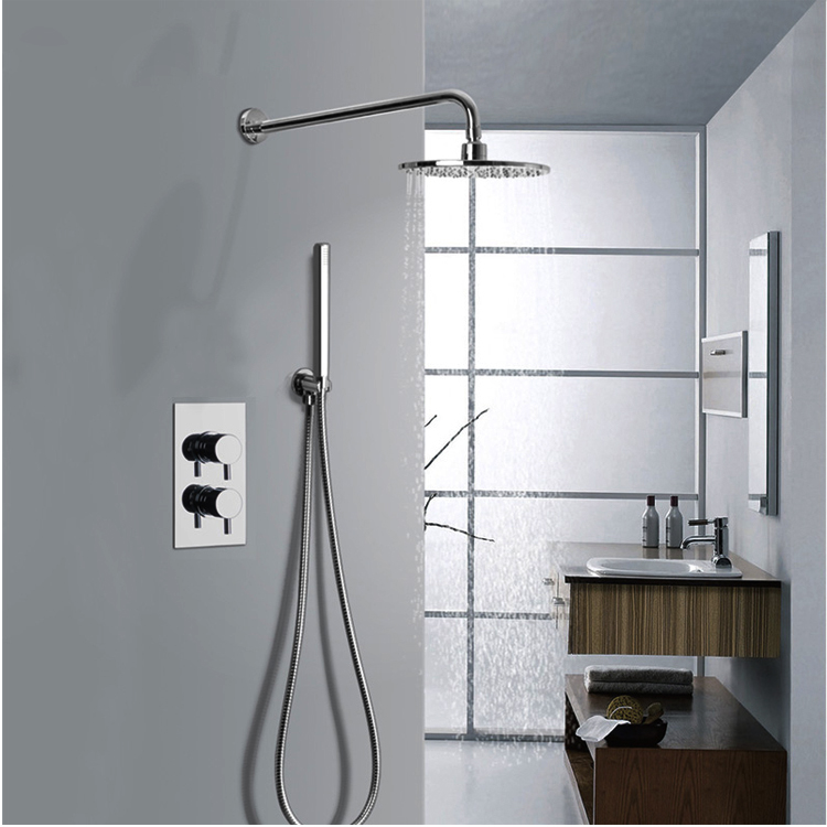 Slion thermostatic shower mixer WRAS certifiation concealed style made by brass
