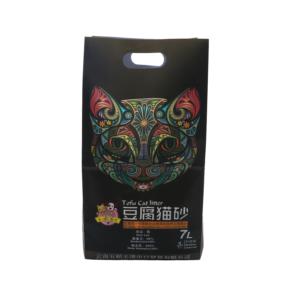 Eight side seal Quad bottom Pet food bag