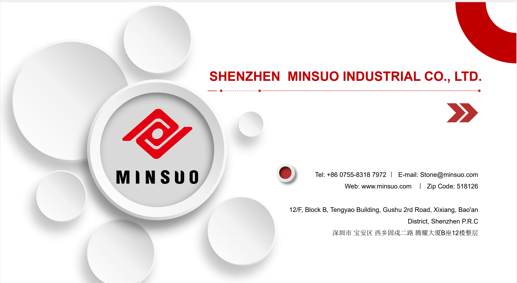 Shenzhen Minshuo Industrial Co., Ltd. – Bluetooth speakers 1
