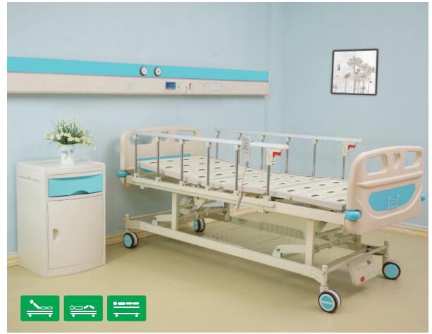 electric three function hospital bed