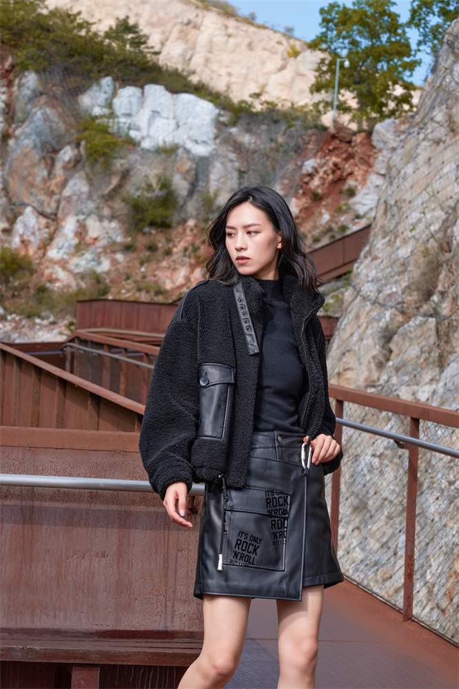 lamb wool coat