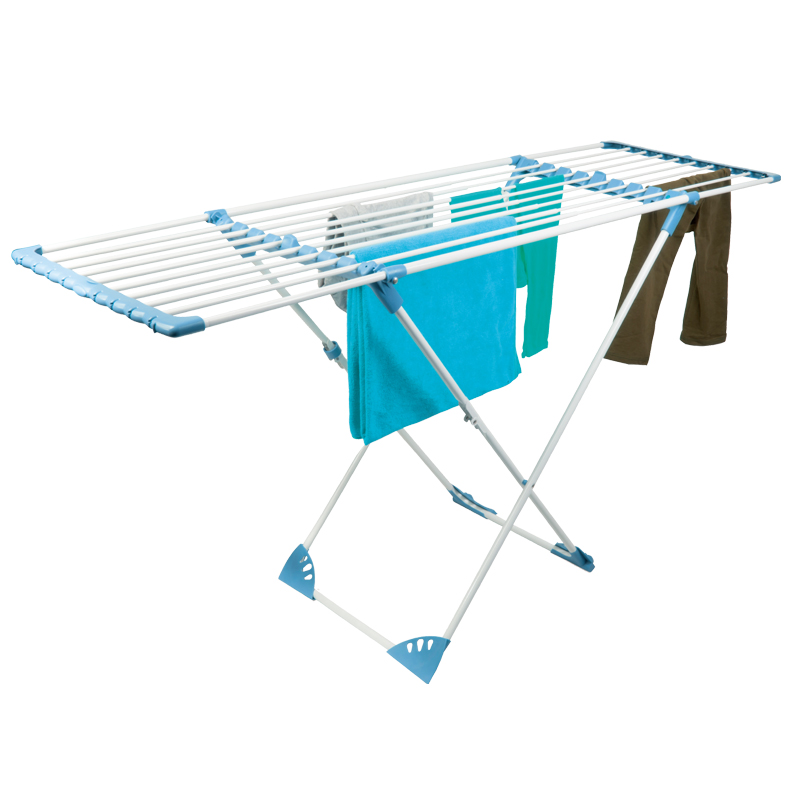 Metal clothes dryer rack multi-functional