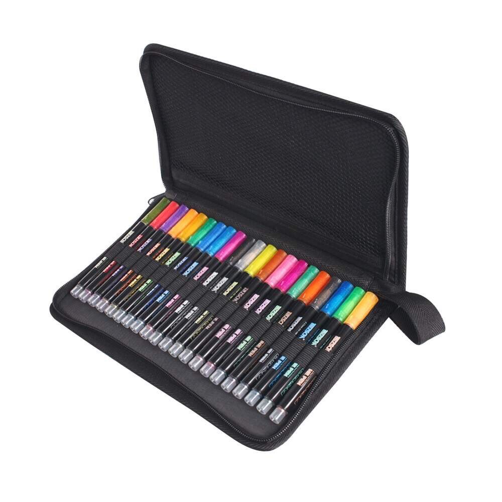 DIY Self-outline Metallic Double Line Outline Marker Pens