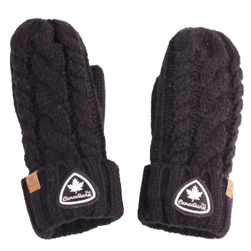 half finger knitted gloves with custom logo fashion style for female