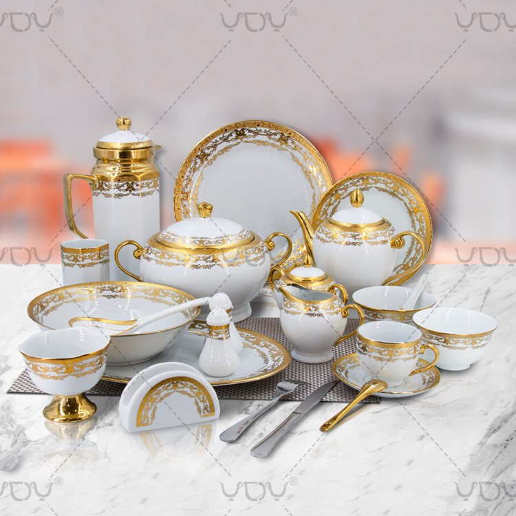 Wholesale dinnerware new design turkish porcelain dinner set