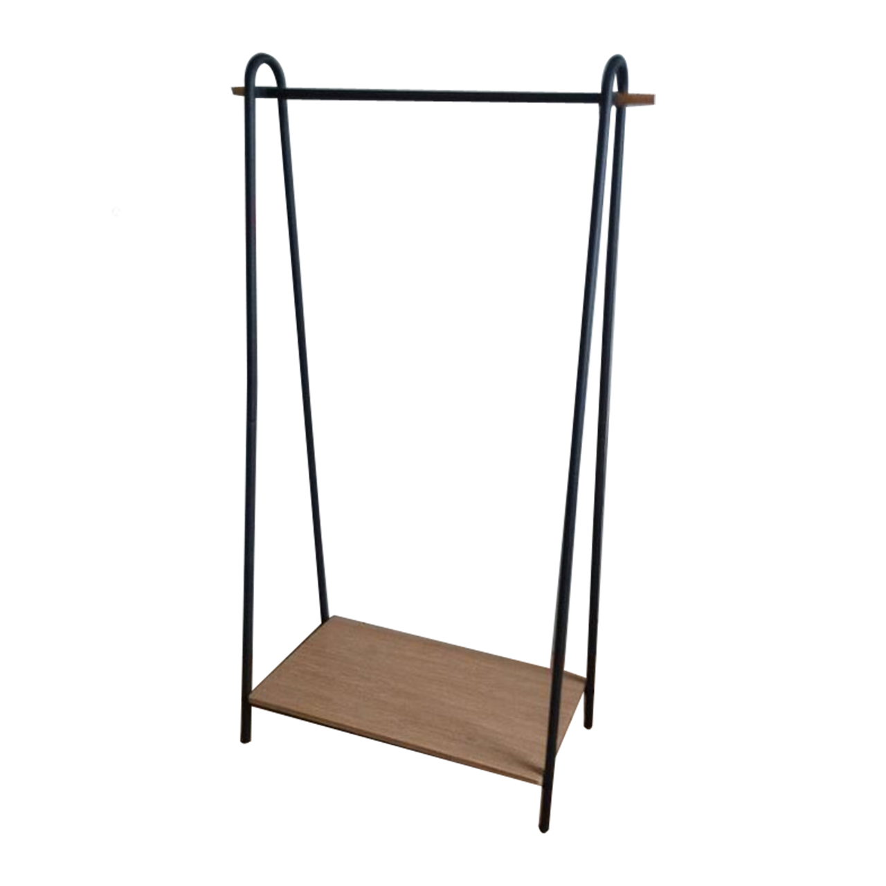 Metal&wooden cloth rack