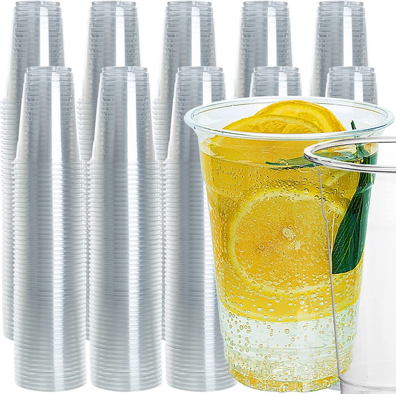 PET plastic cups