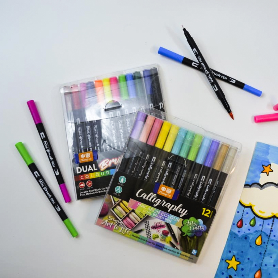 221-12Dual-tip pen