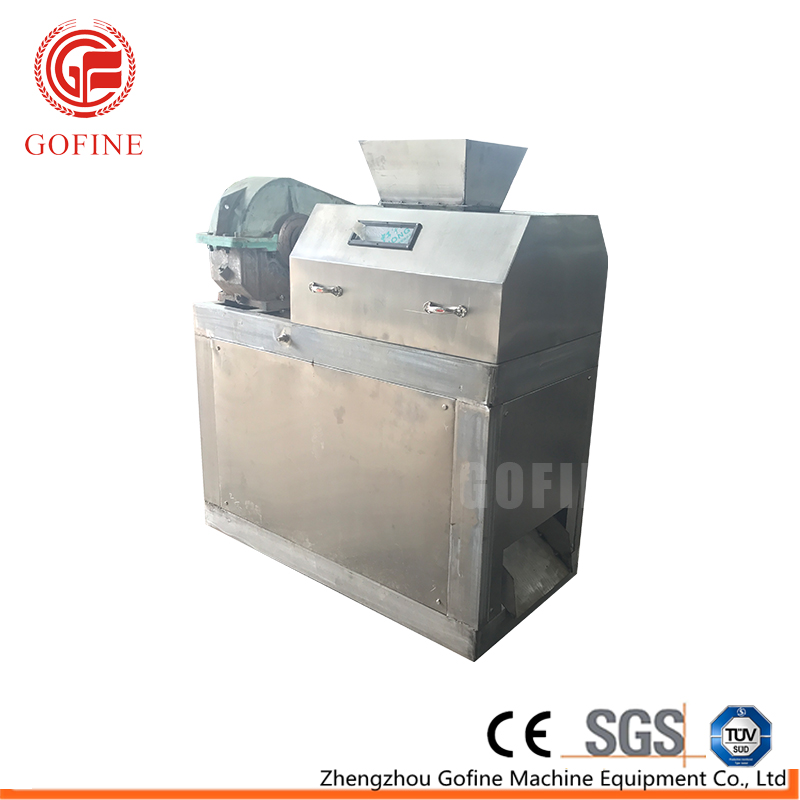 Gofine Double Roller Extruding Machine For Npk Organic Fertilizer Minerial Powder Dry Pressing